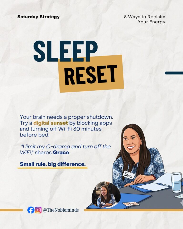 5 Simple Ways to Reduce Stress and Reclaim Your Energy - The Nobleminds PH